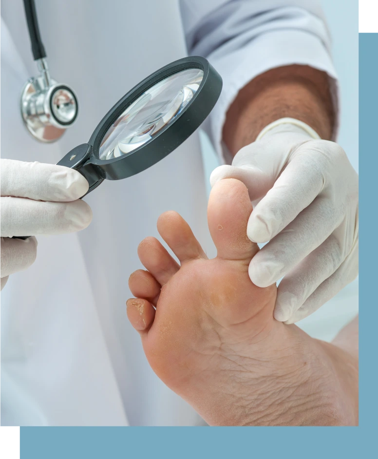 Initial Consultation for Athlete's Foot Treatment in New York City Banner