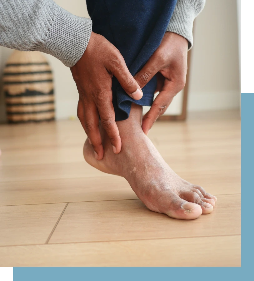Candidates for Diabetic Foot Treatment Banner
